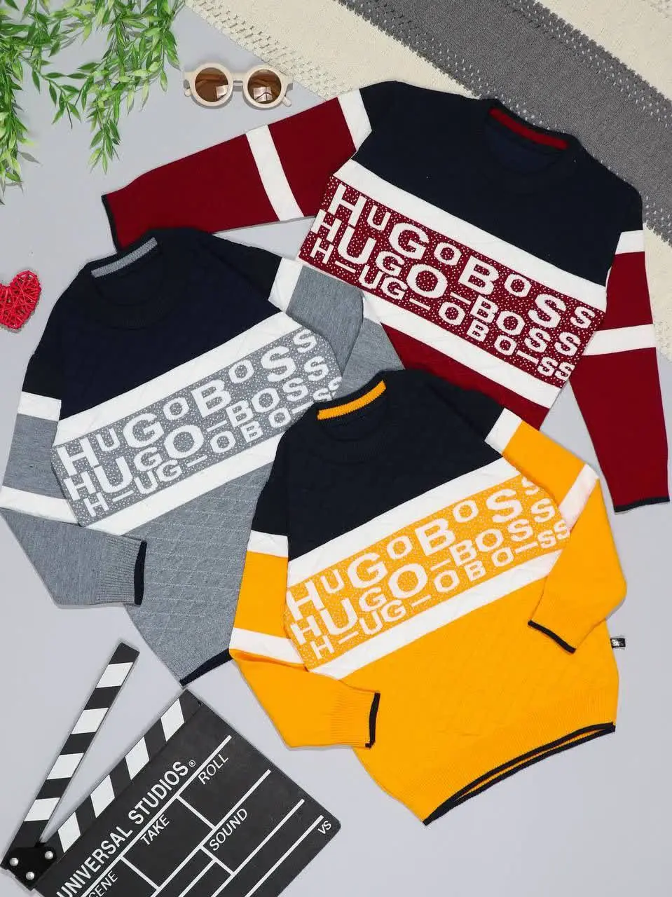 👫بافت پسرانه طرح حروف انگلیسی👫