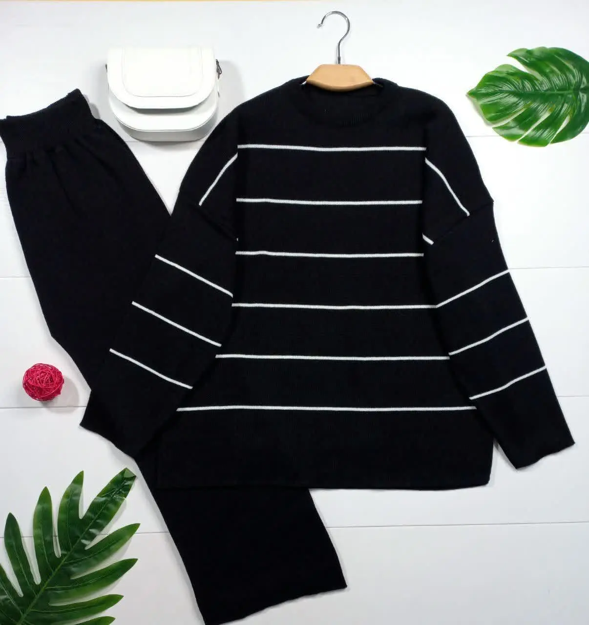 ❤️نام: بلوز و شلوار بافت مدل پانیذ
