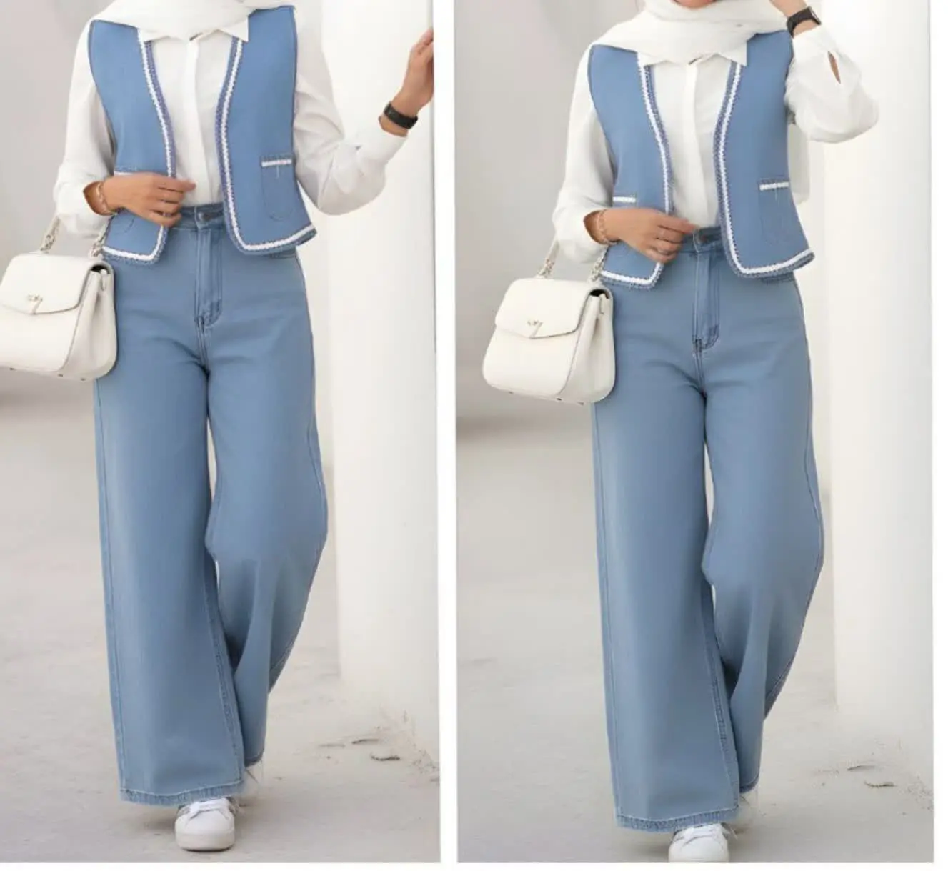 نام: دو تیکه جلیقه و شومیز...