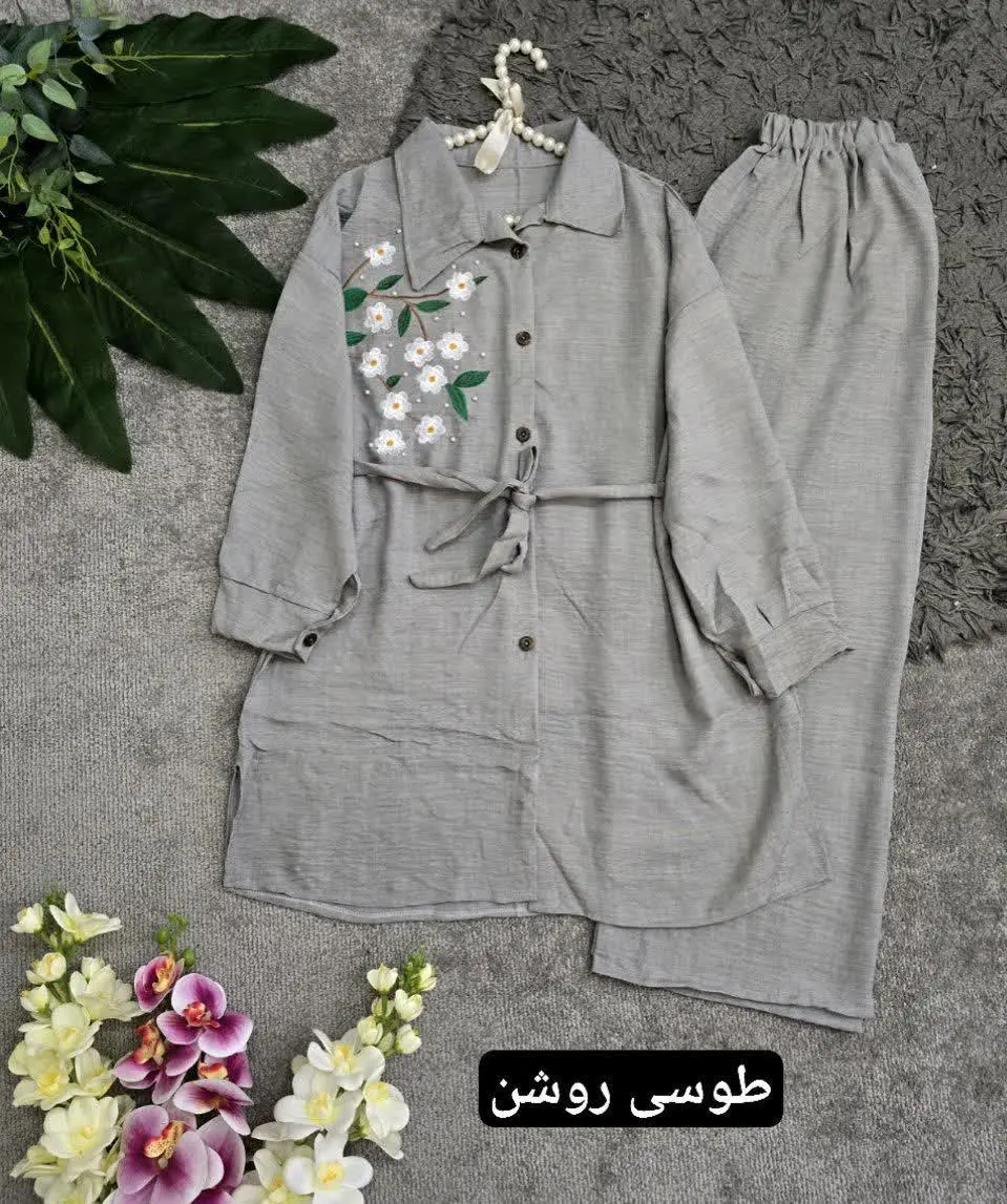 🖍نام: ست مانتو و شلوار شهربانو
