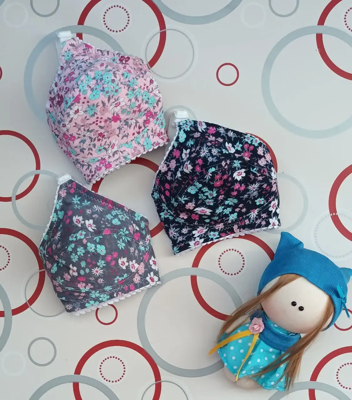 سوتین نخی دولایه 🌸🌸
