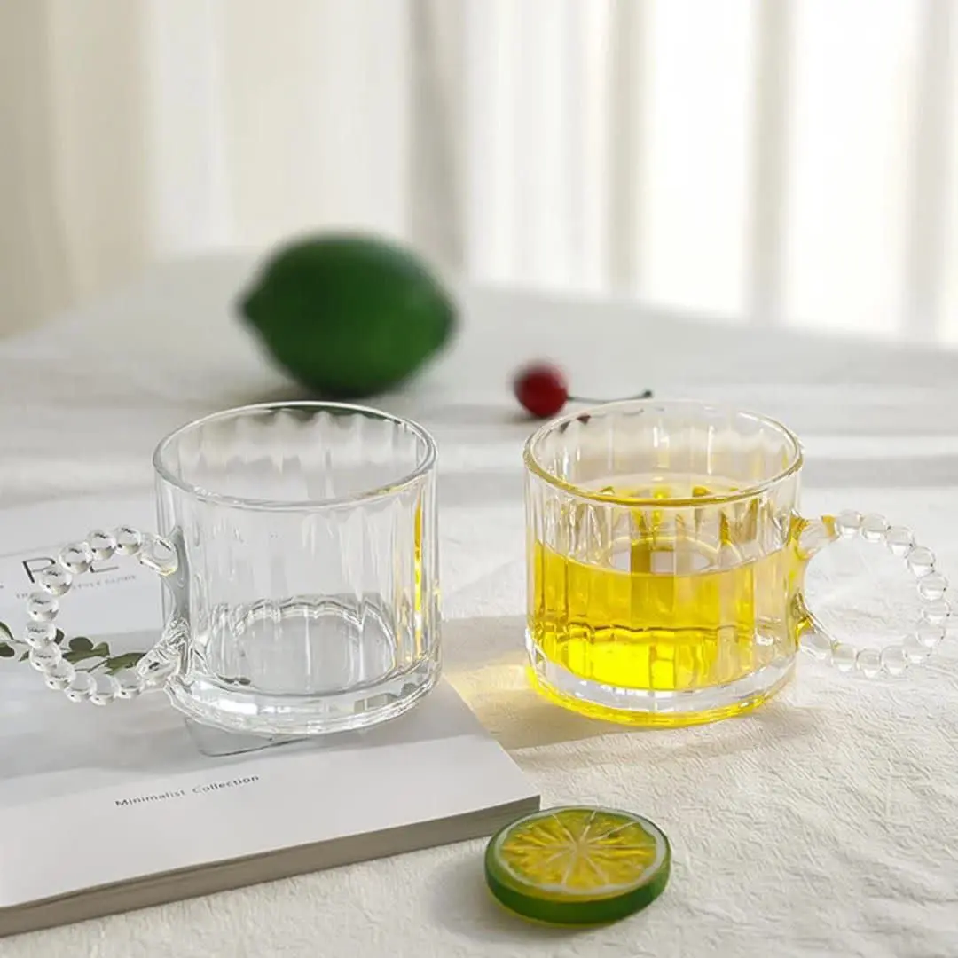 شارژ چندین باره فنجون دسته مرواریدی 
