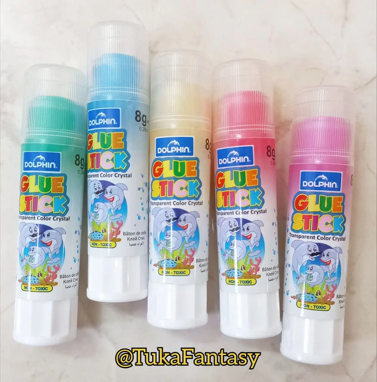 🐬چسب ماتیکی معطر دلفین