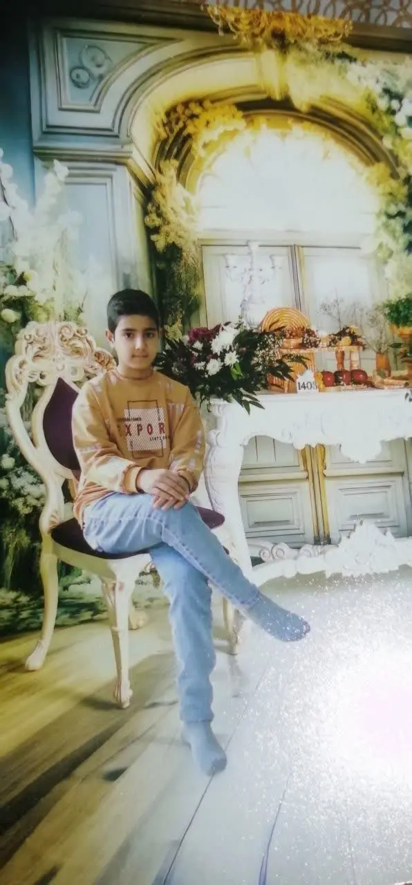 😍نام شرکت کننده: محمدمرصاد حسین زرگری
