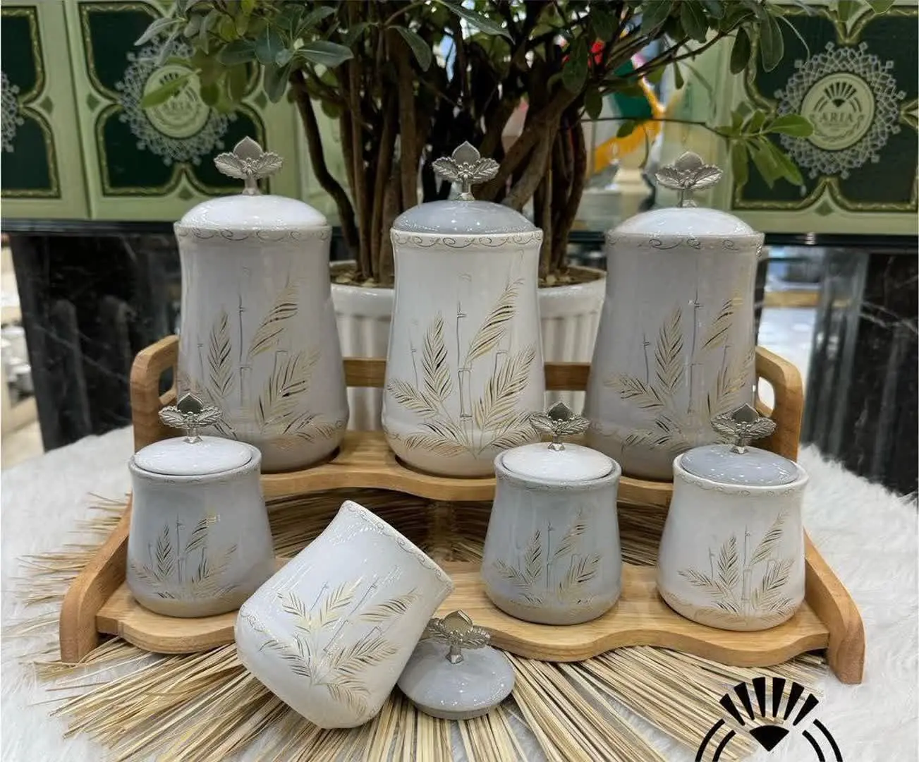 ست ادویه پاسماوری ۷ پارچه 
