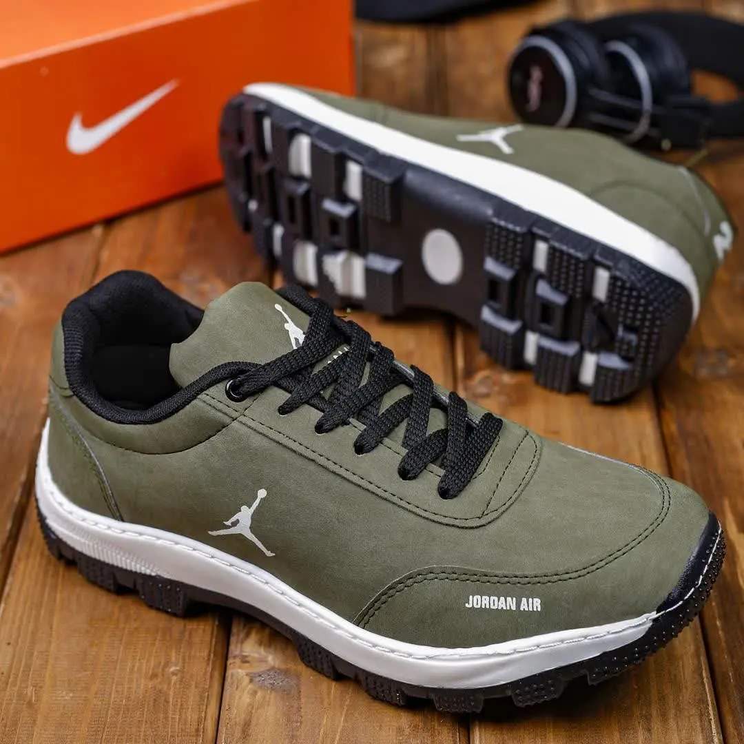کفش مردانه Jordan_Olive مدل ۳۵۹۳ 
