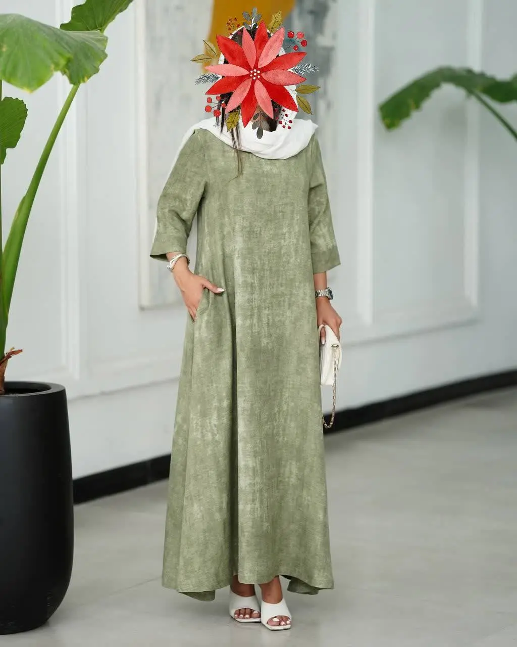 🧥مدل: کفتان جلو بسته سوپر کلوش‌/ پشت کار زیپ 
