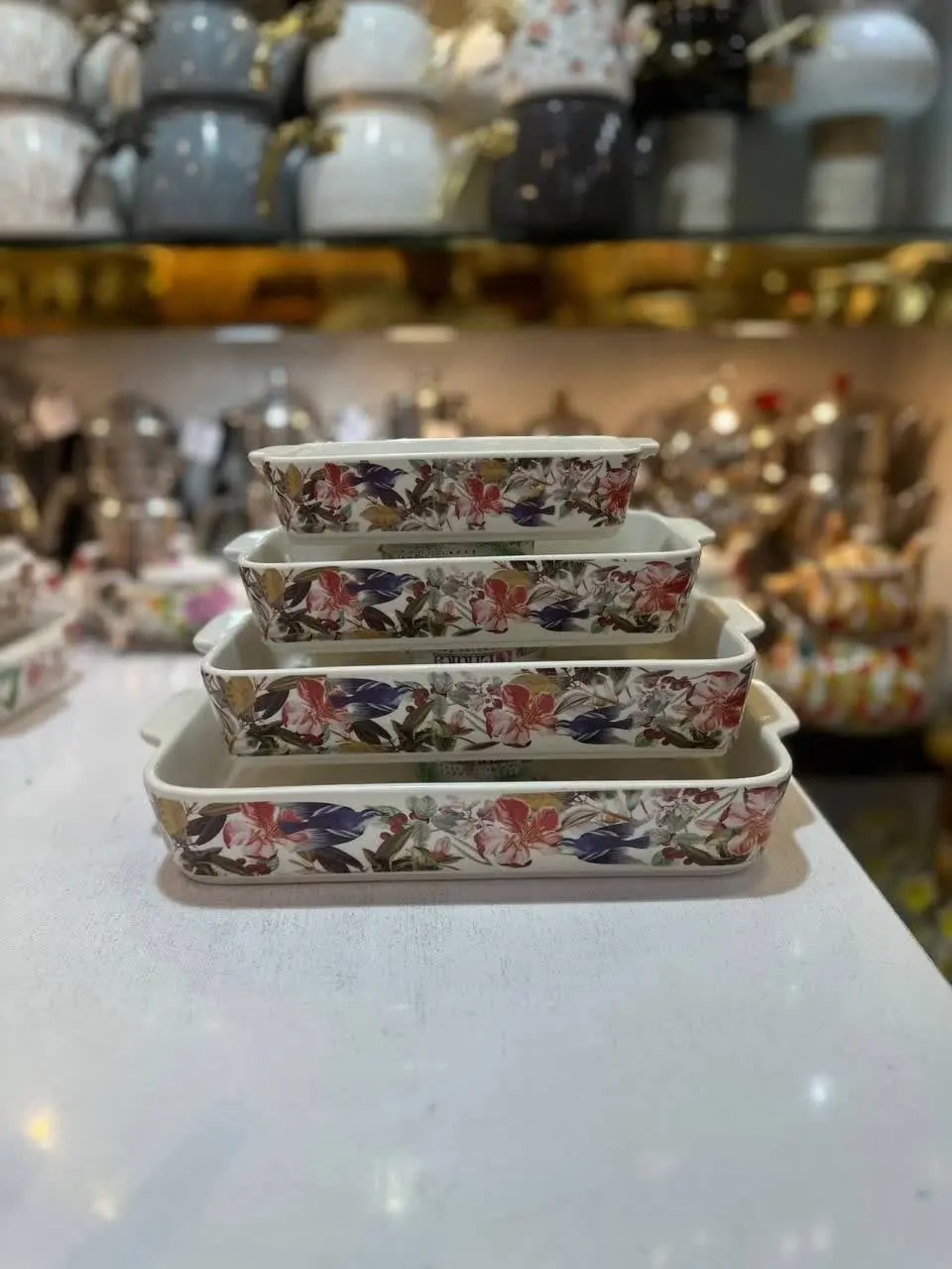 ست چهار تابه مستطیل