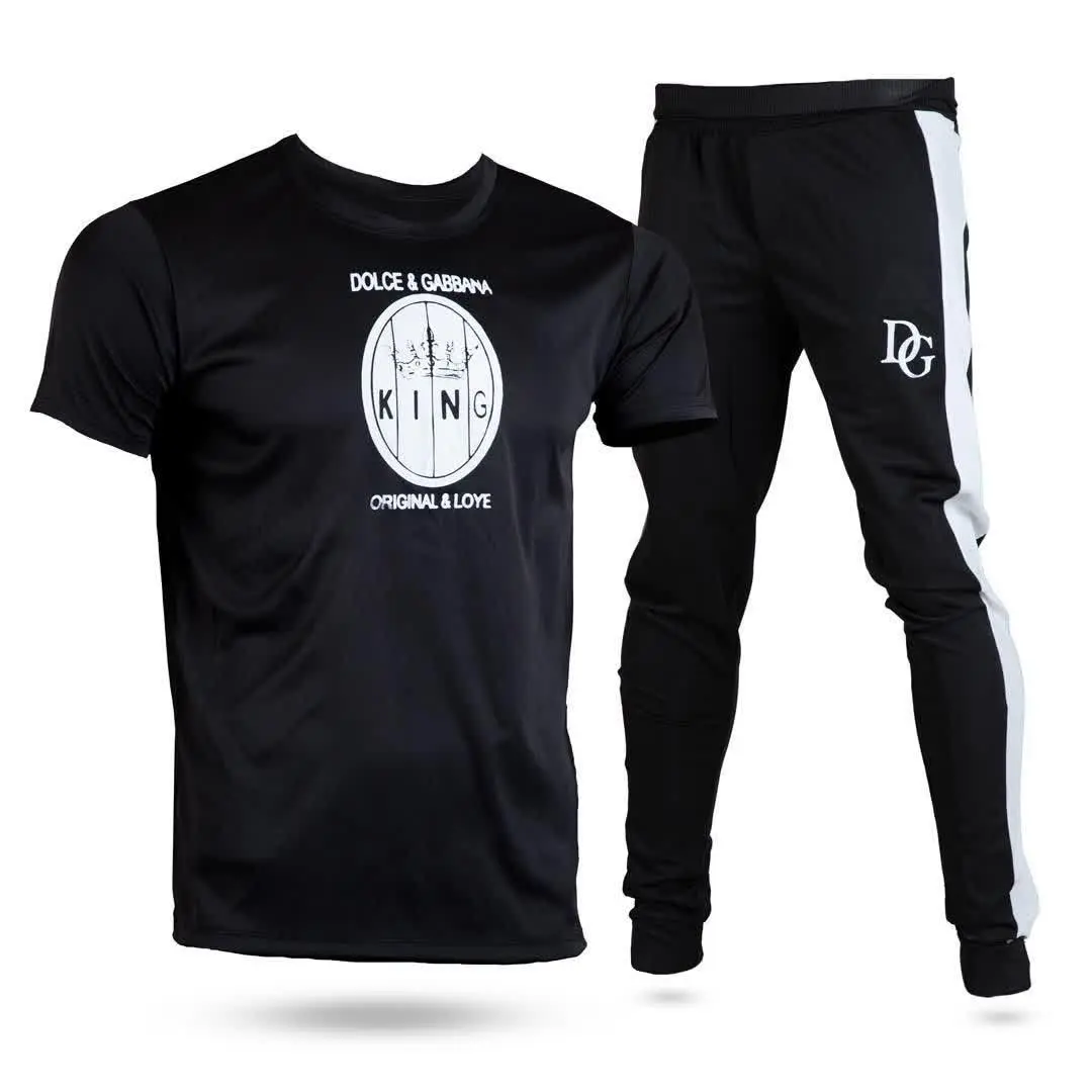 ست تیشرت و شلوار مردانه KP مدل ۳۰۴۵ 
