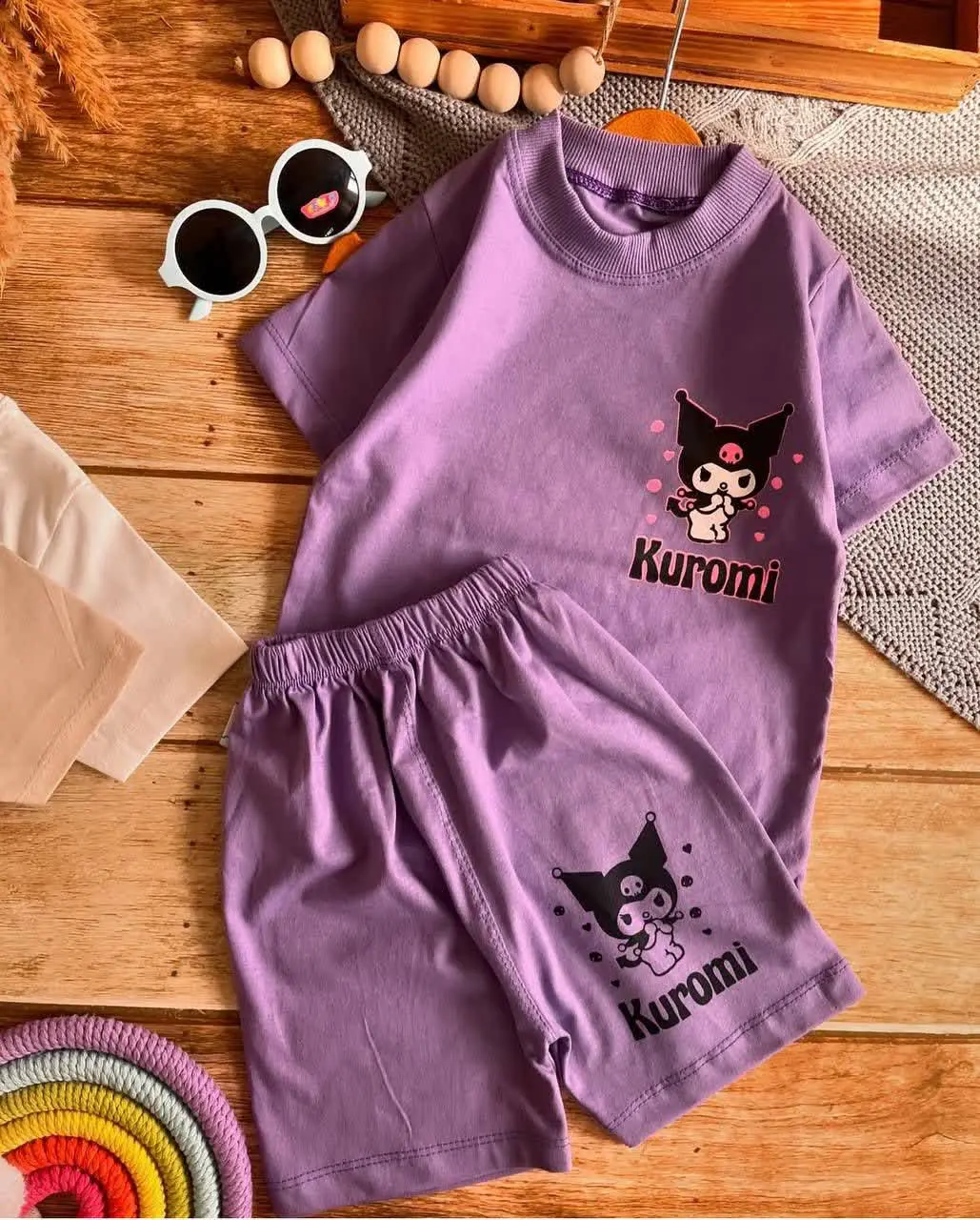 ✅️تیشرت شلوارک کرومی✅️
