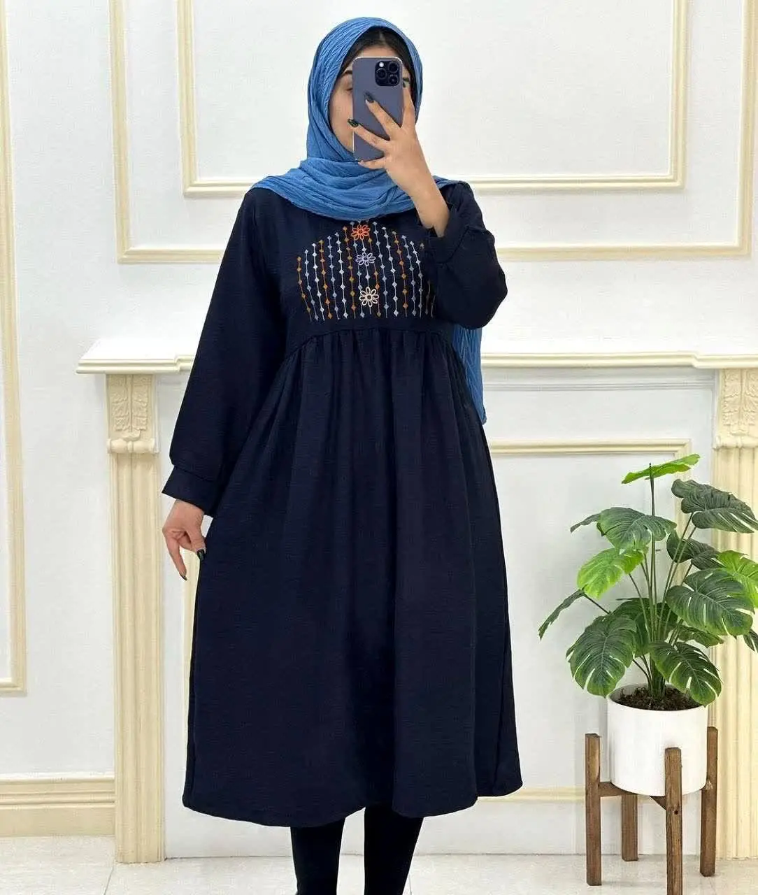 🦋نام محصول: پیراهن گلدوزی 🌻
