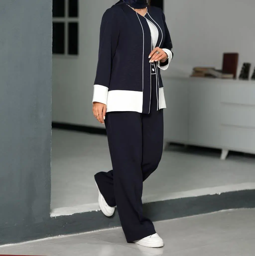 ست دو تکه کت و شلوار 
