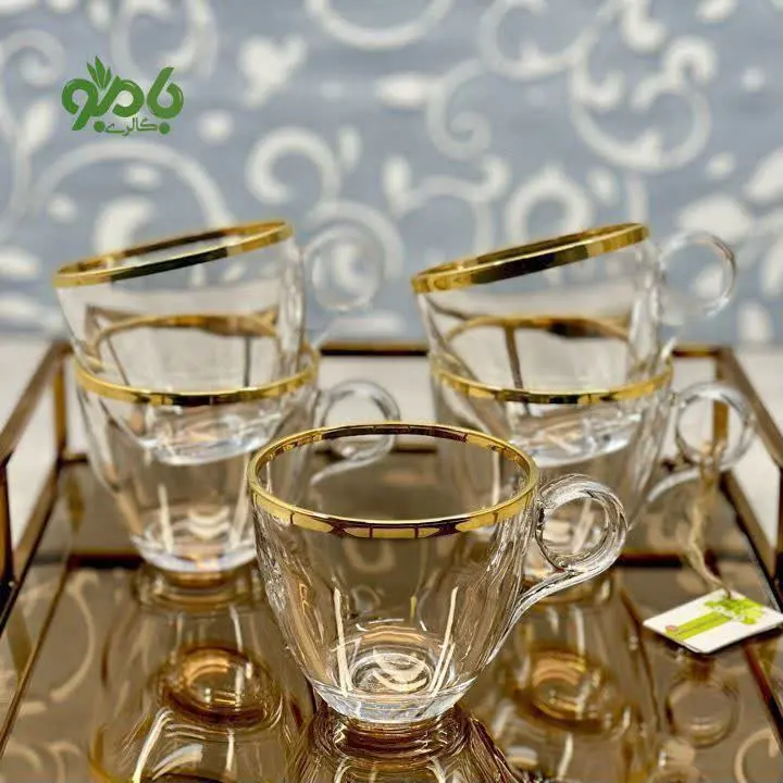 💓💓توضیحات 💓 فنجان لب طلا چری