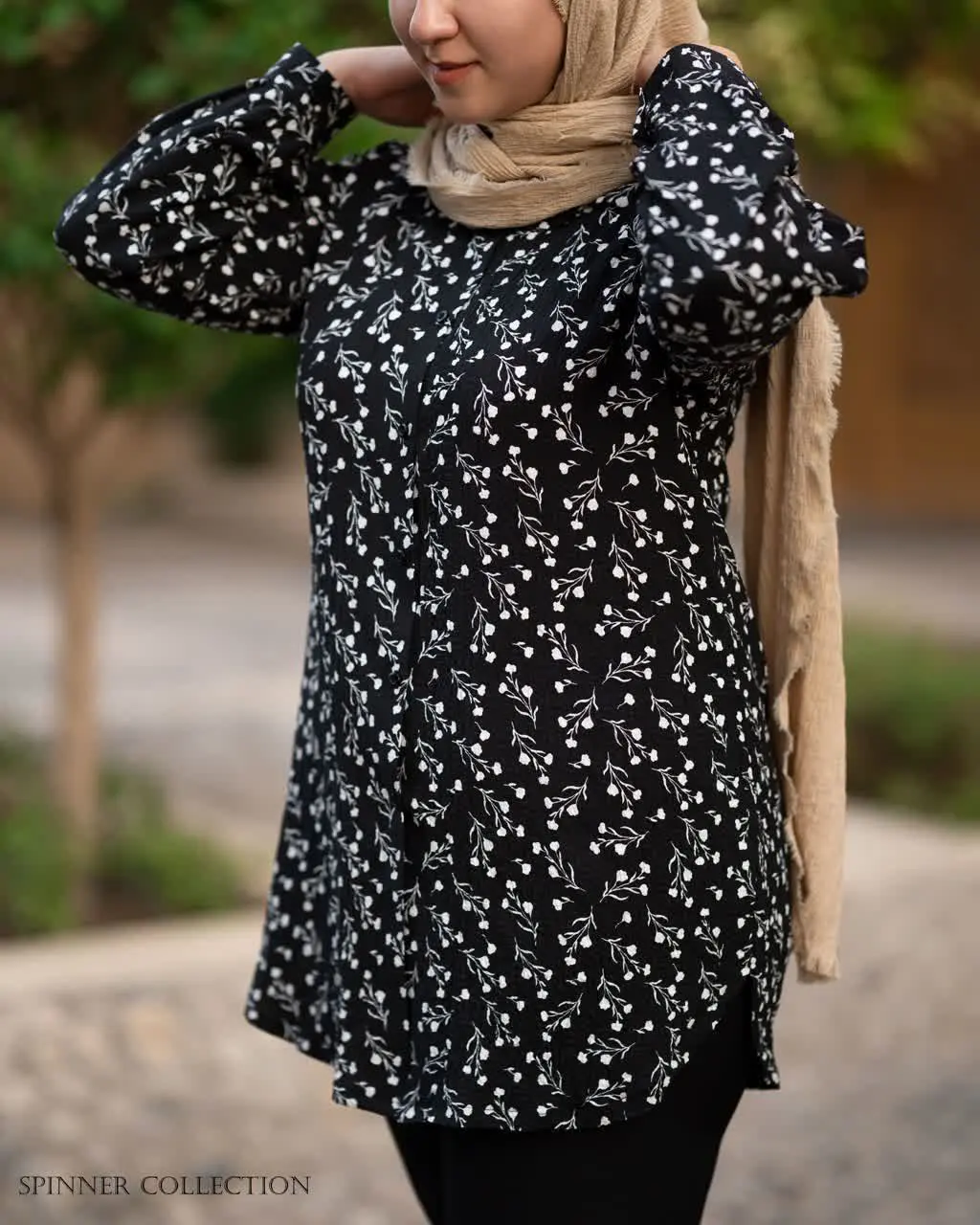 شومیز بهشت طرح لاله ✨🤍
