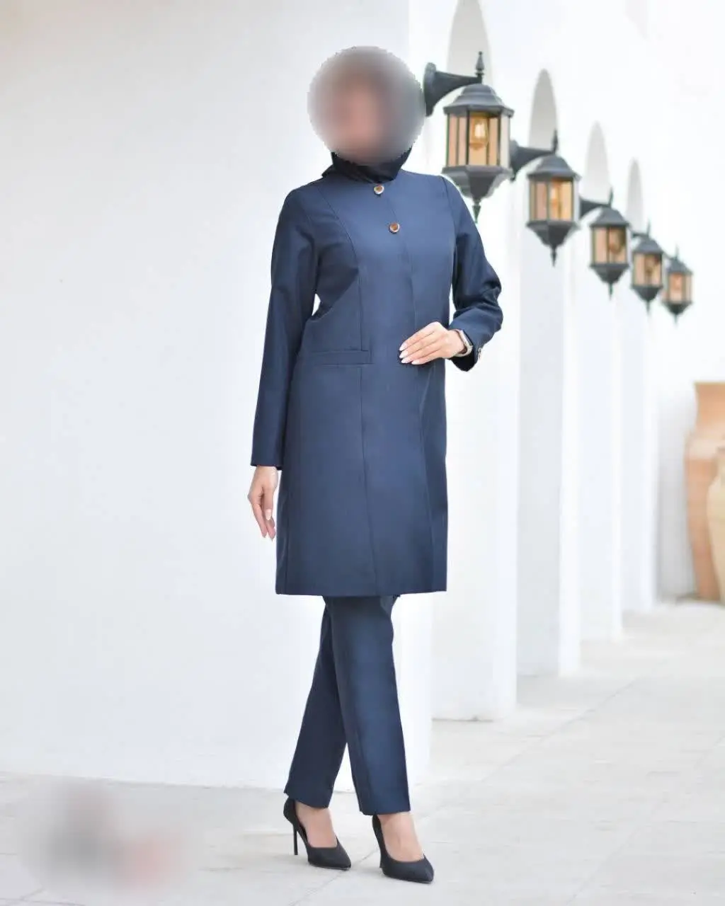 مانتو شلوار اداری ساغر