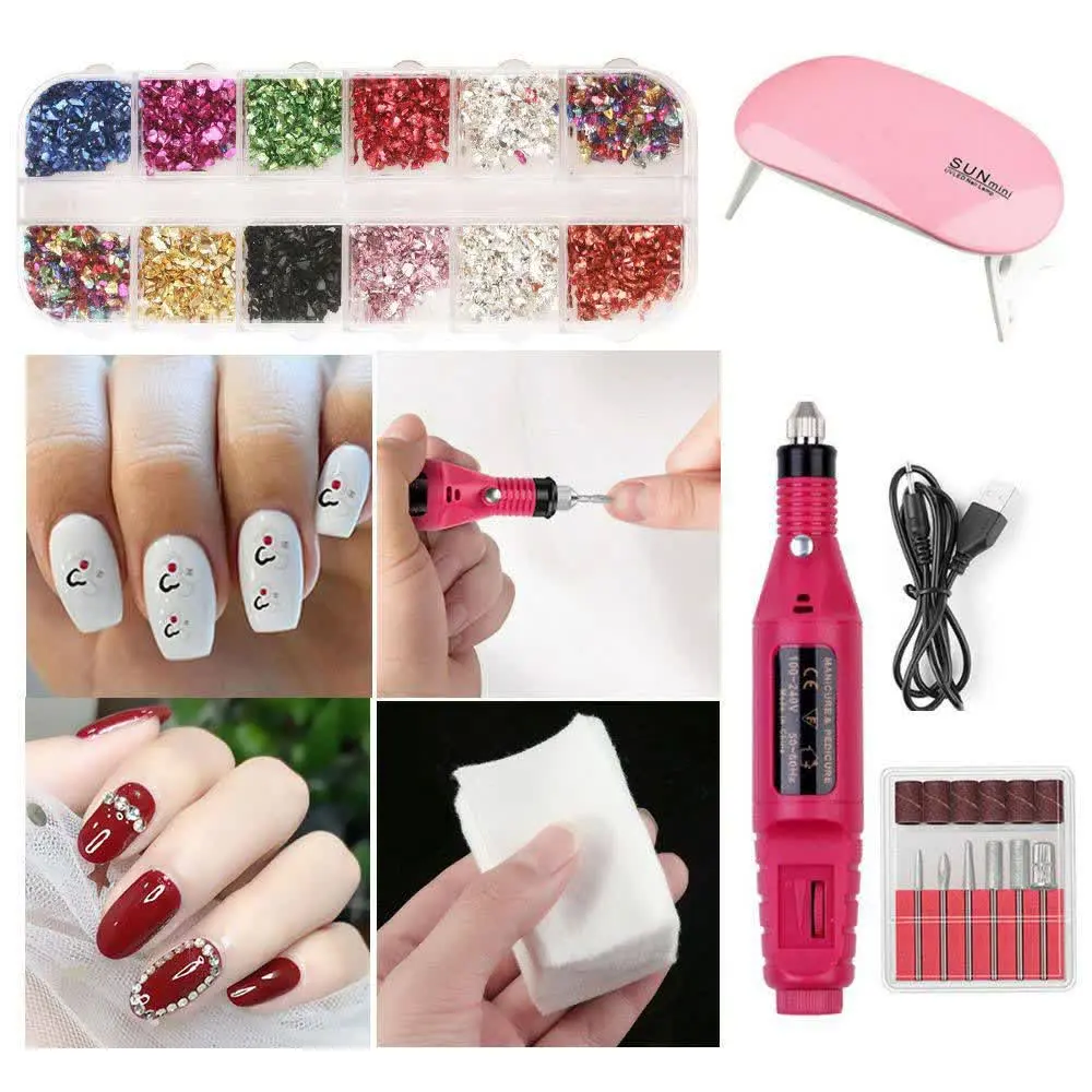 🍃دستگاه سوهان ناخن رنگی 
