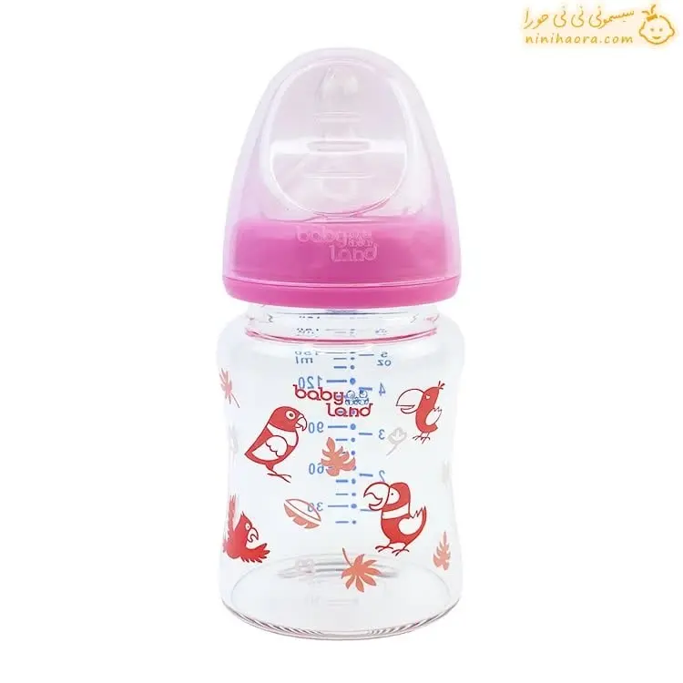 شیشه شیر پیرکس دهانه عریض ا...