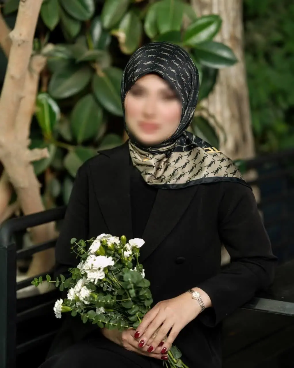 ابریشم توییل طرح کمربندی