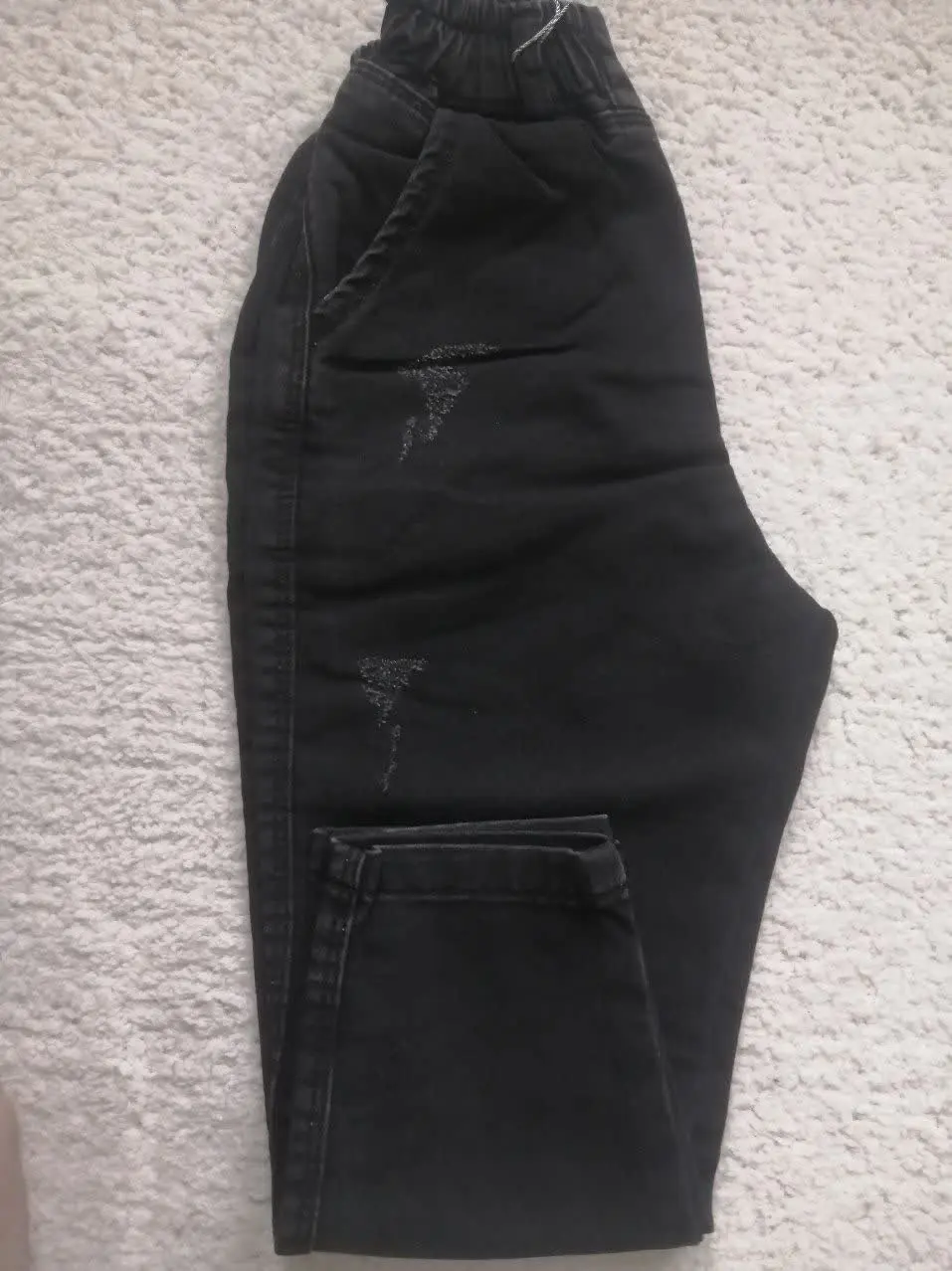 جین زغالی ساده ۸۱و۶۱ سانت
