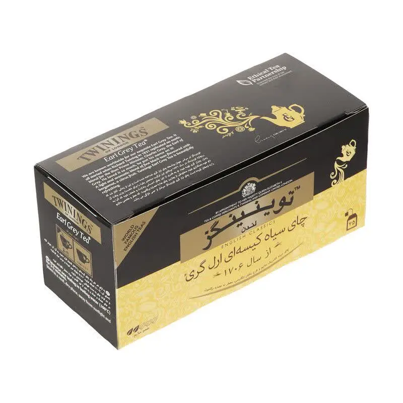 🔥توینینگز چای کیسه‌ای ۲۵ عدد🔥
