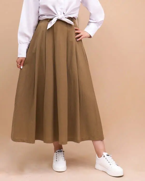 🔹دامن لینن جنس لینن پنبه با...