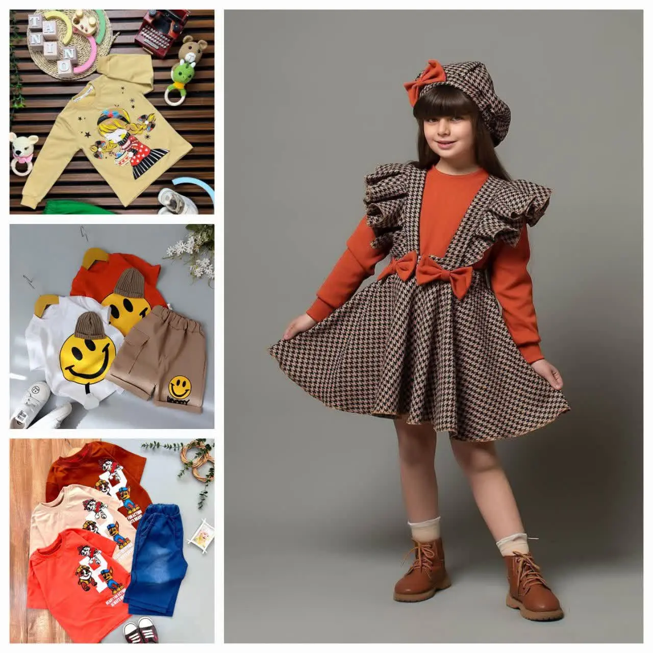  دنیای رنگارنگ فرشته شیک بالباس‌های با کیفیت و شیک و خاصش مشکلت روحل کرده😍
