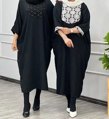 ❤️مانتوعبایی مدل پادمیرا🏴 ((ویژه محرم)) 🏴
