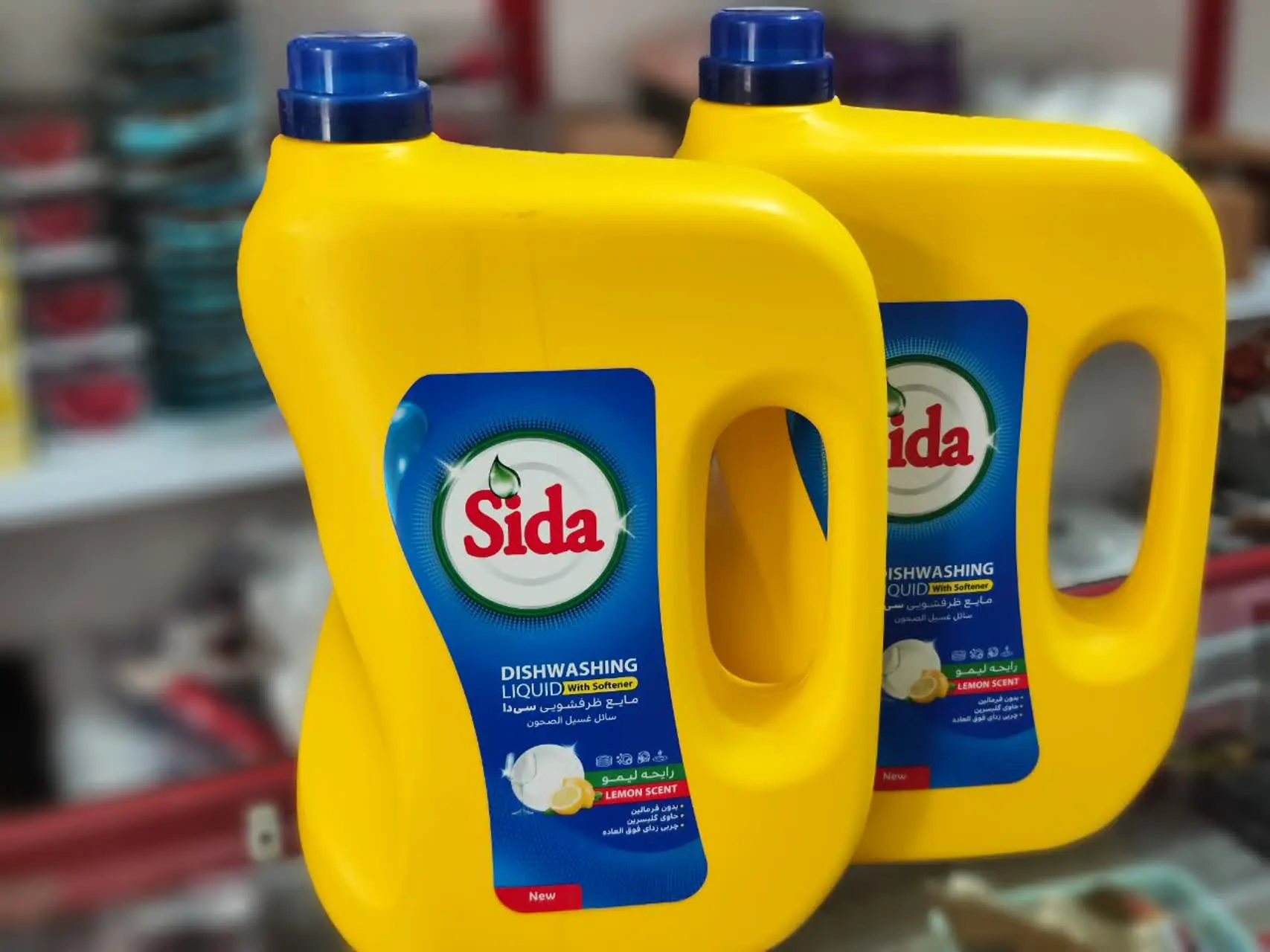 مایع ظرف شویی ۴ لیتری سیدا 
