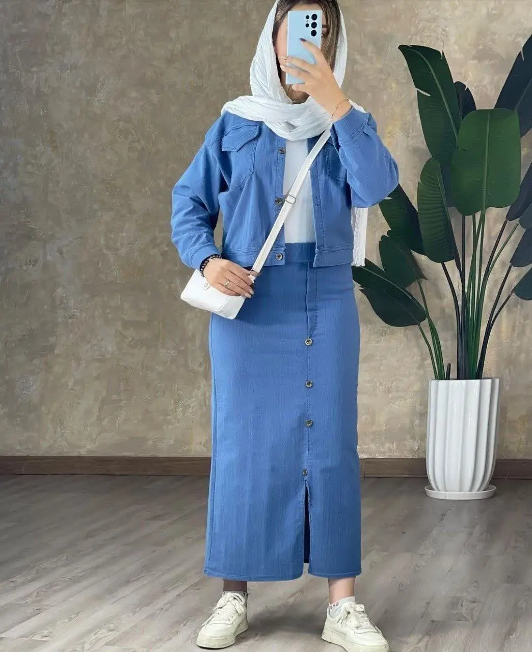 👚نام: ست کت ودامن جین
