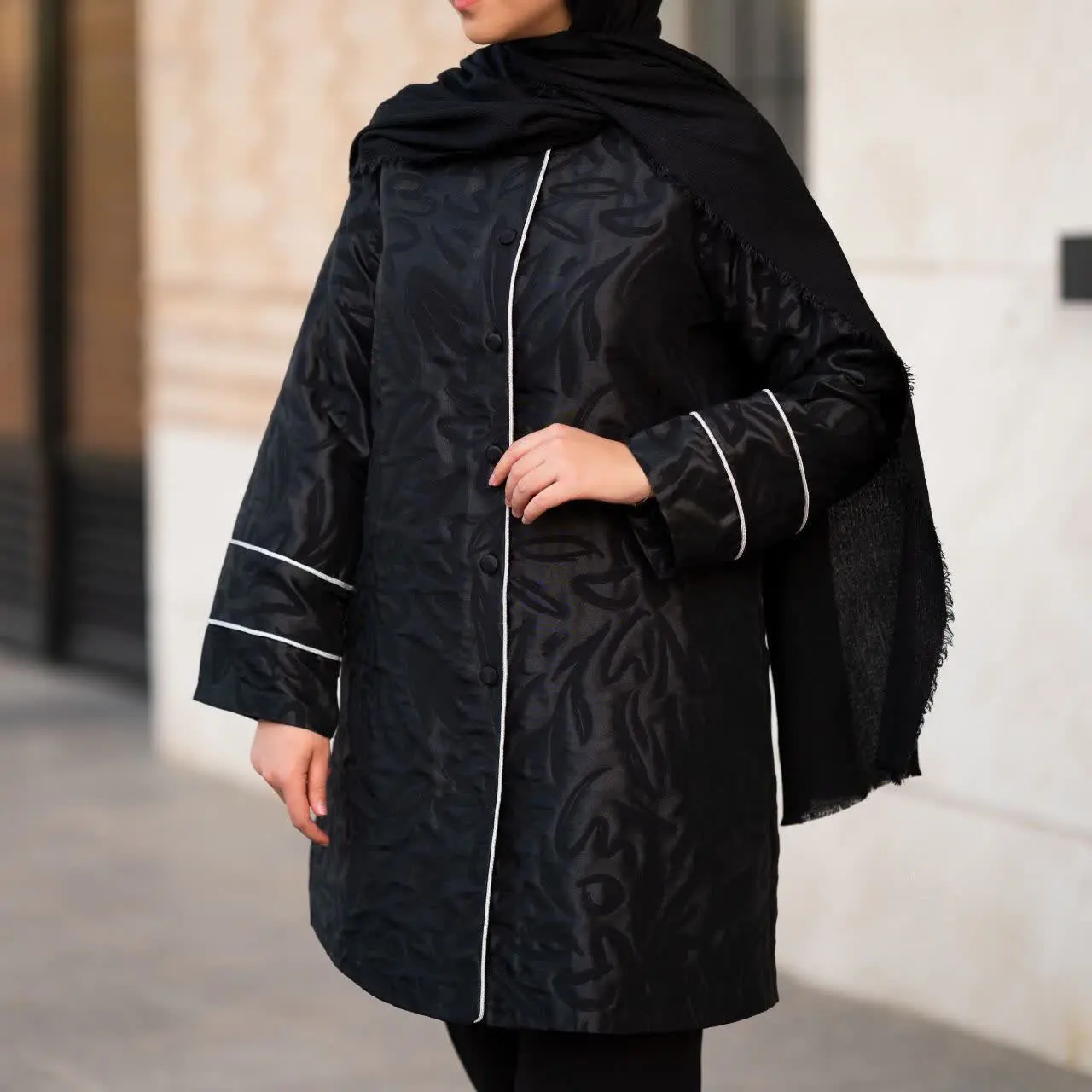 🎊مانتو مجلسی ژاکارد😊