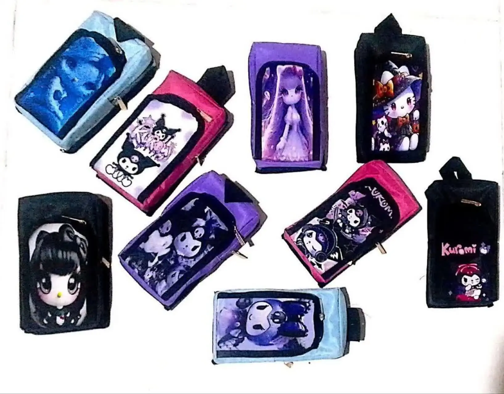 🔹 جامدادی کوله پشتی دو زیپ...