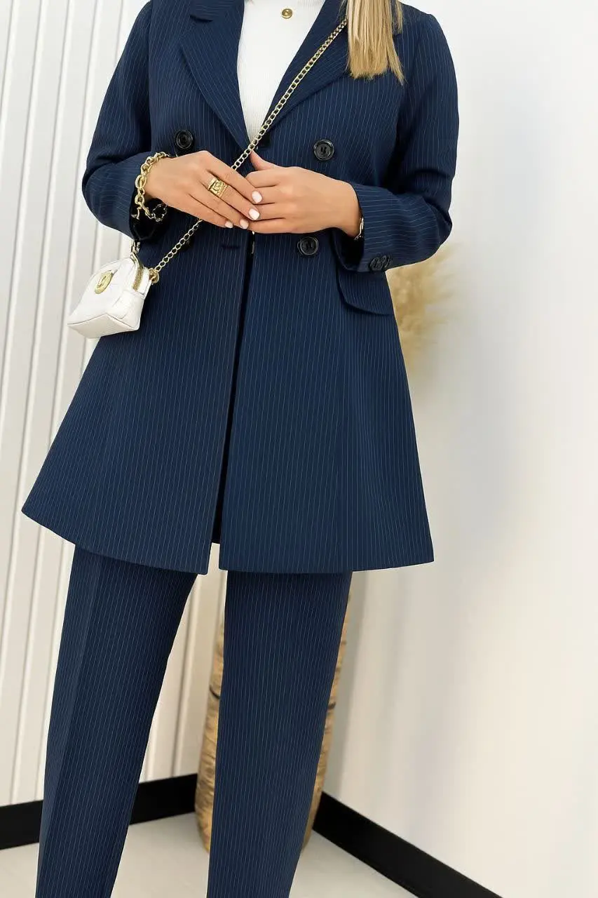 ست مانتو شلوار اداری ماهانا