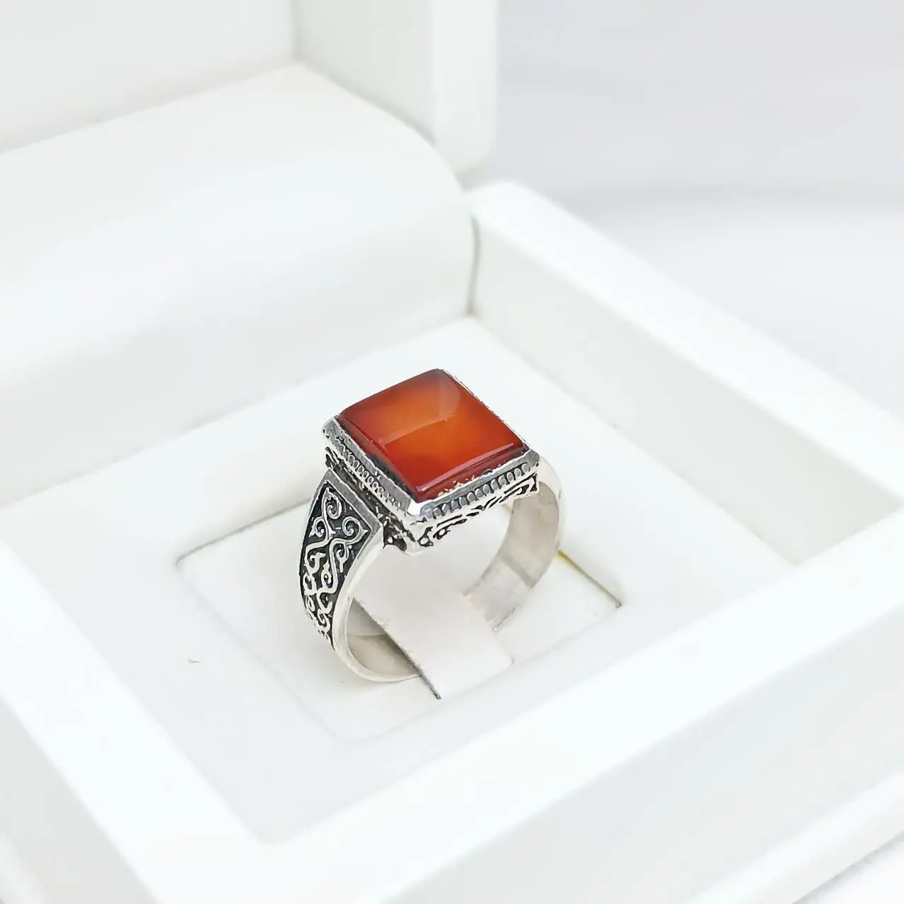 انگشتر نقره مردانه مردانه ٤...