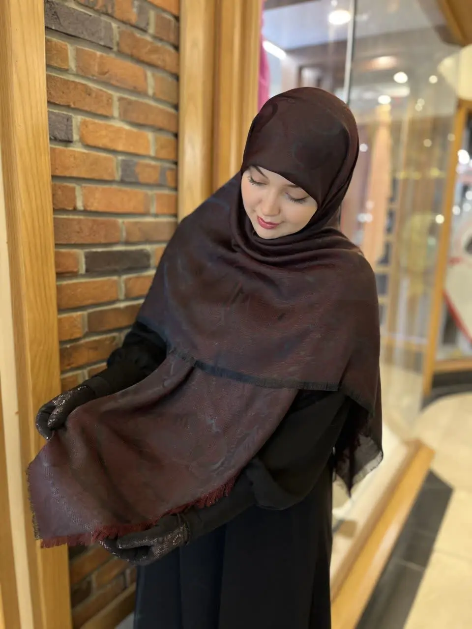 روسری مجلسی قواره بزرگ