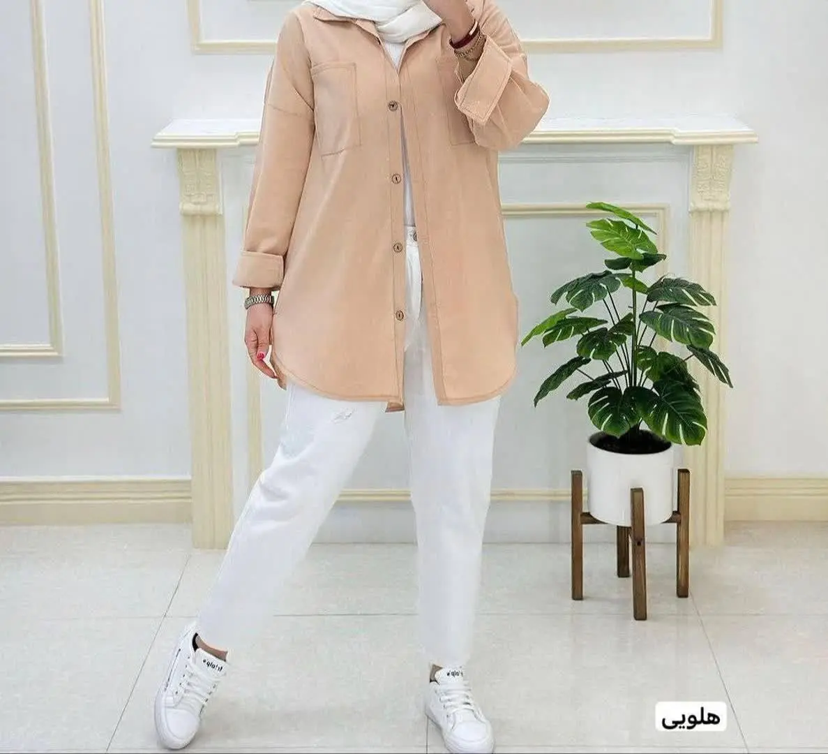 👚نام: دکمه چوبی
