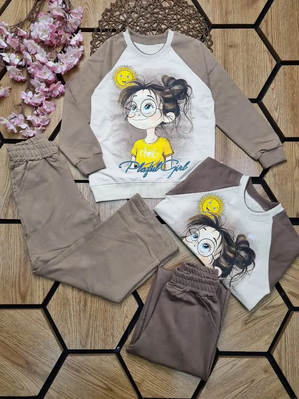 🌹بلوز شلوار بگ دختر انه👩