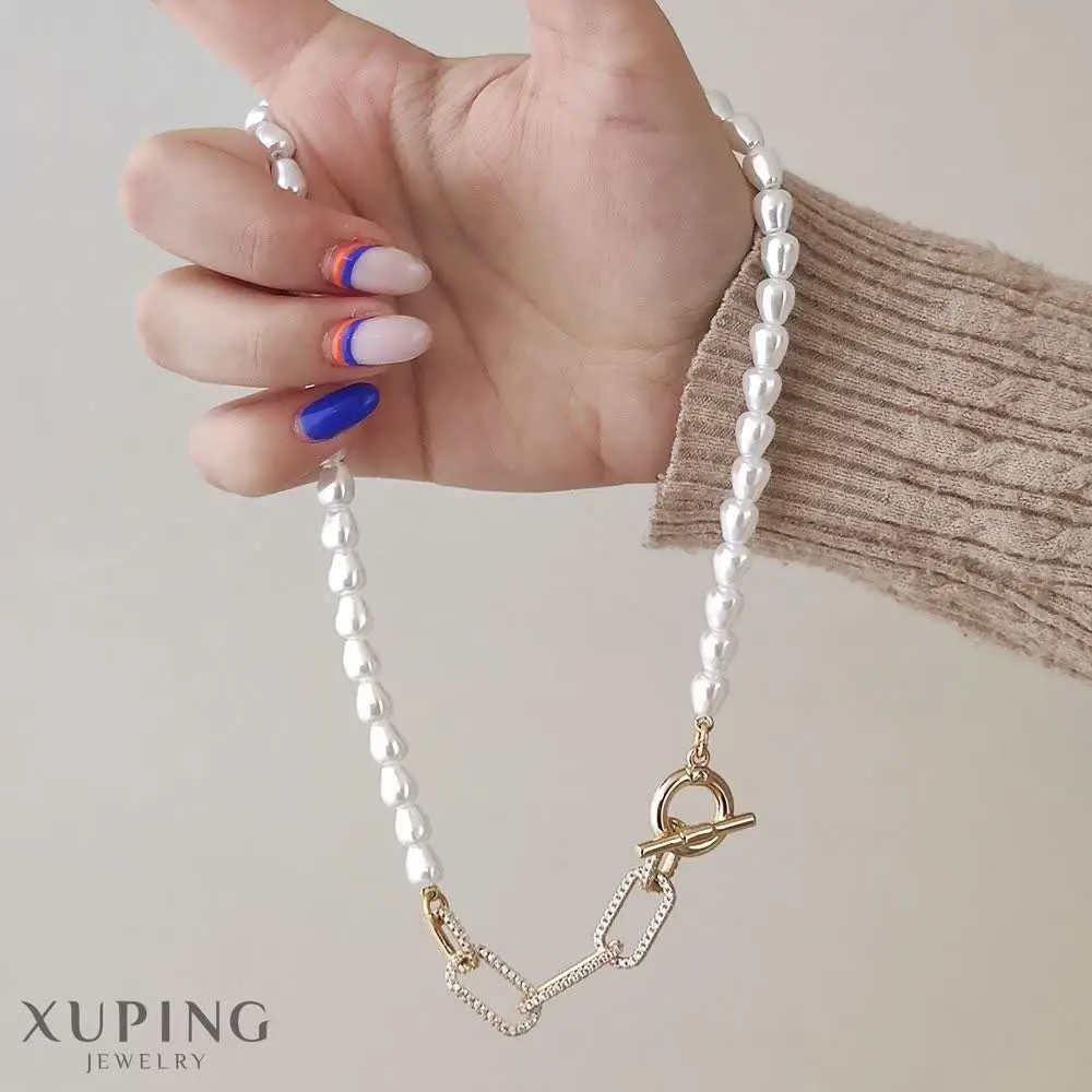 💎 گردنبند مروارید قفل T از...