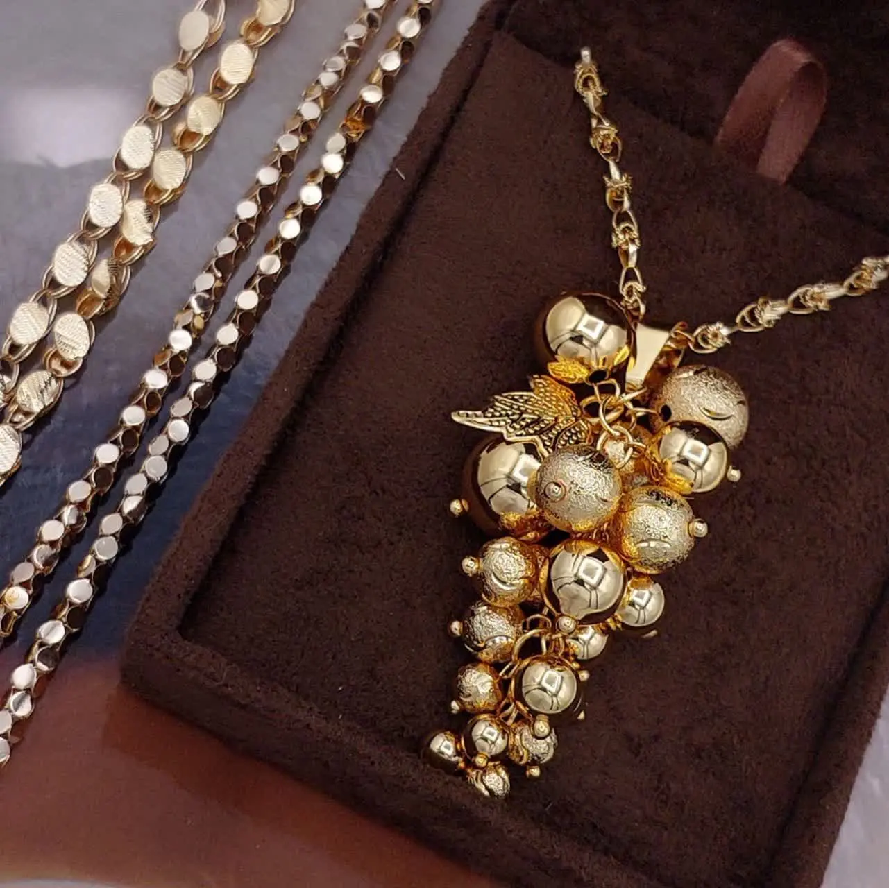 #گردنبند بلند طرح‌طلا✨💥
