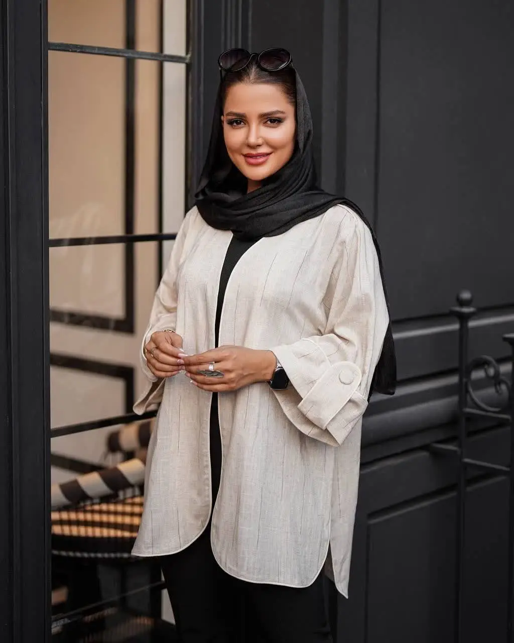 یه مانتو مزونی دیگه که کلی دلبره و جذاب 
