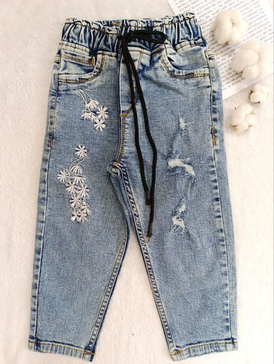 شلوار گلدوزی شکوفه
