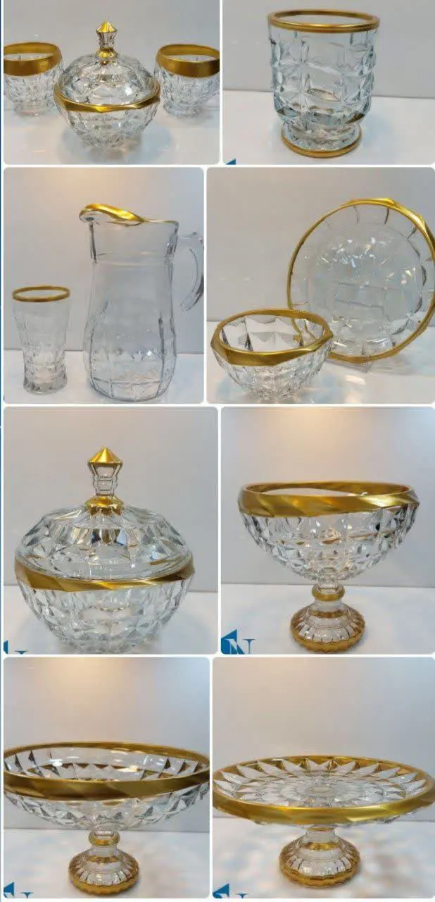 🛑کاسه پایه دار آکوا ساده لب...