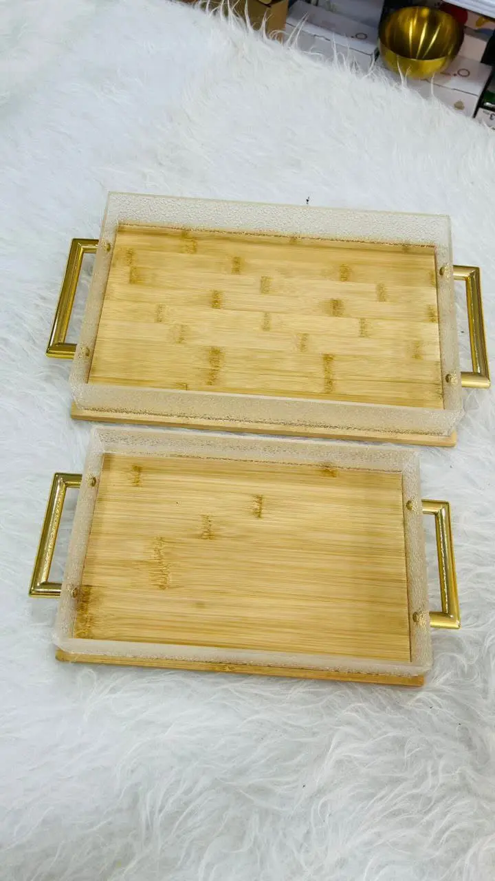 سینی دوتایی بامبو