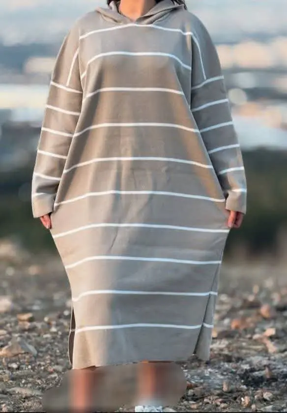 ❤️نام: پیراهن کلاهدار مدل اسپاکو
