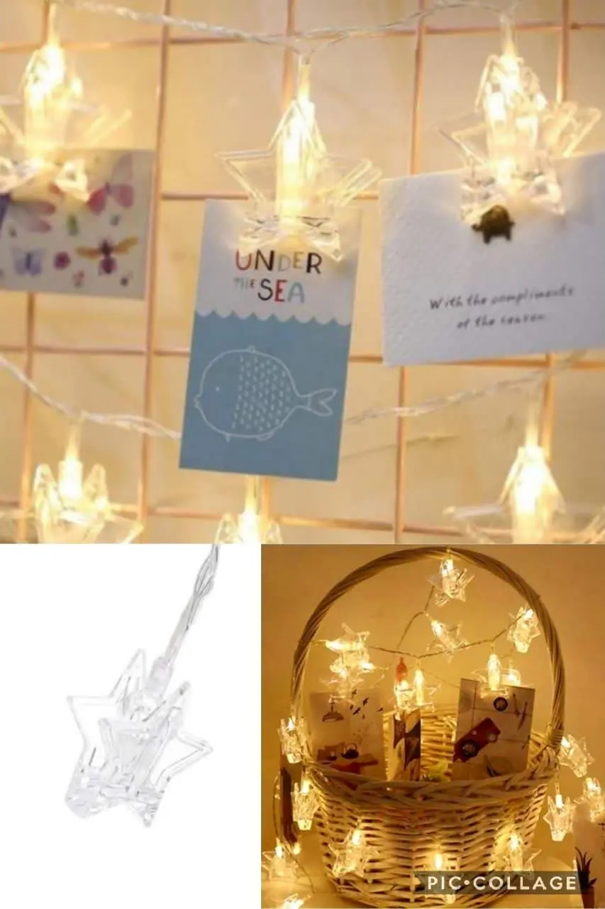 ریسه گیره‌ای ستاره⭐️⭐️⭐️
