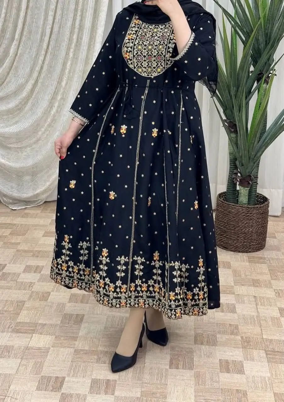 ▪️نام: پیراهن سوزندوزی اورجینال بانو گل
