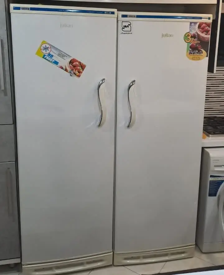 ی یخچال فریزر دو قلو برند ژ...