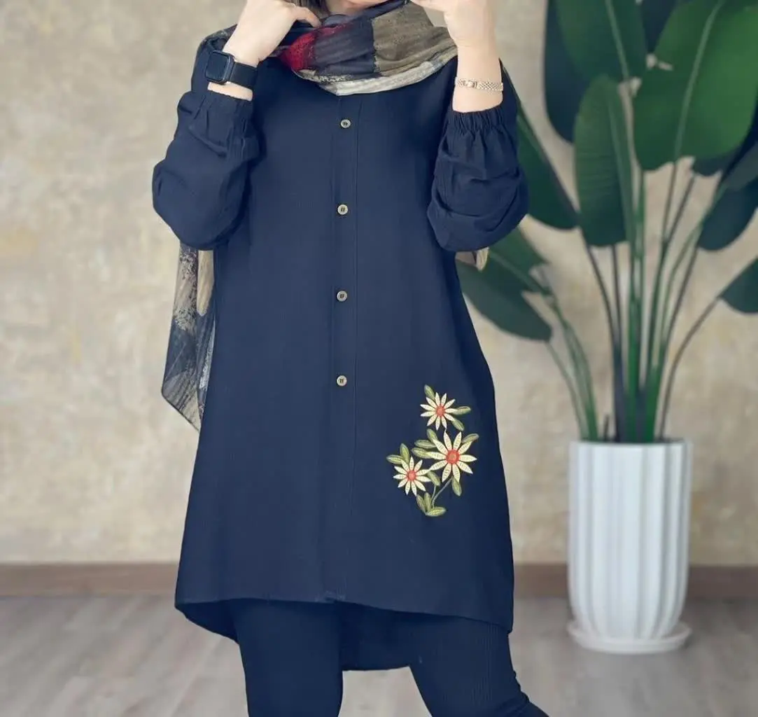 نام: مانتو سه گل بابونه
