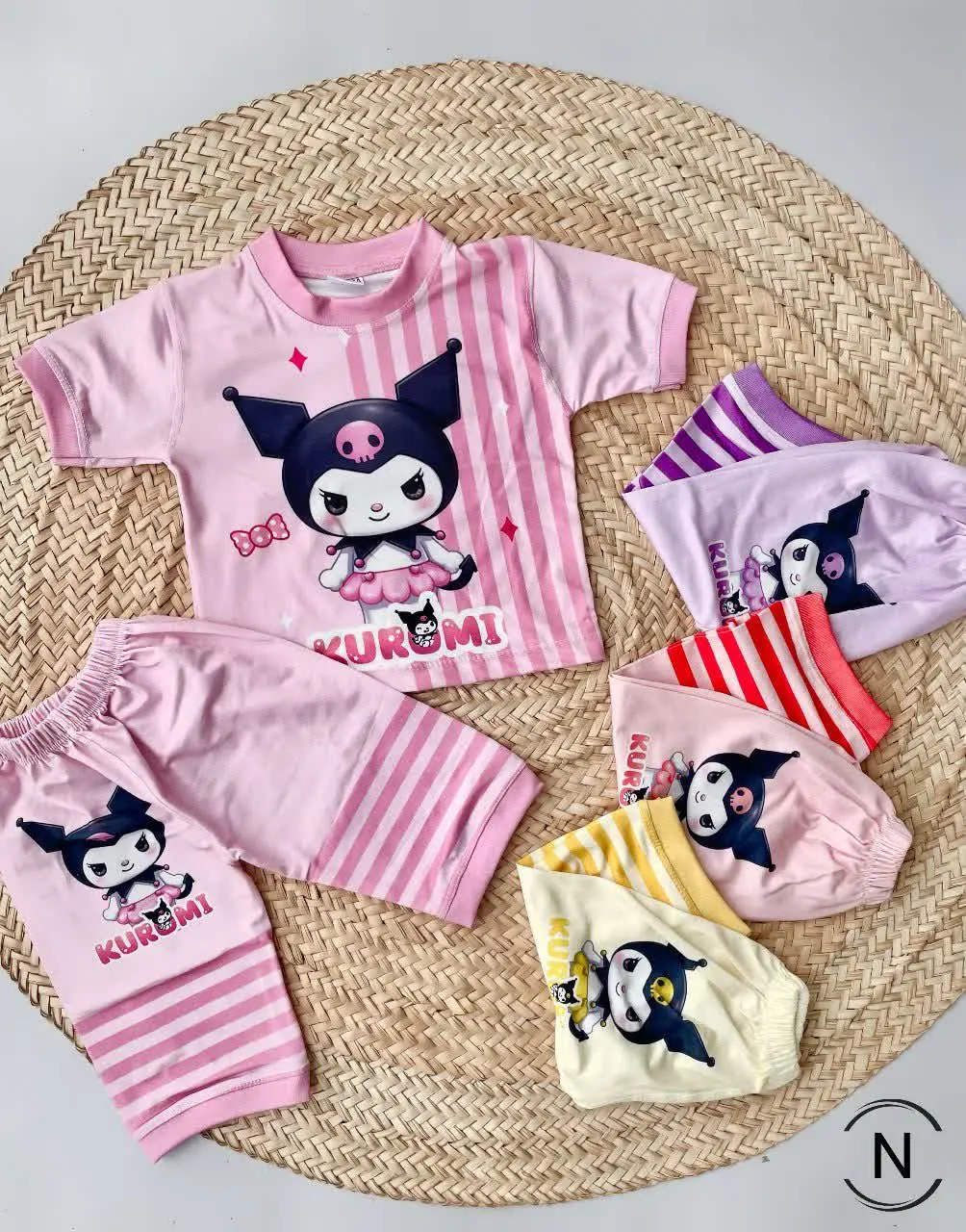 تیشرت‌شلوارک‌دخترانه اسپان کرومی
