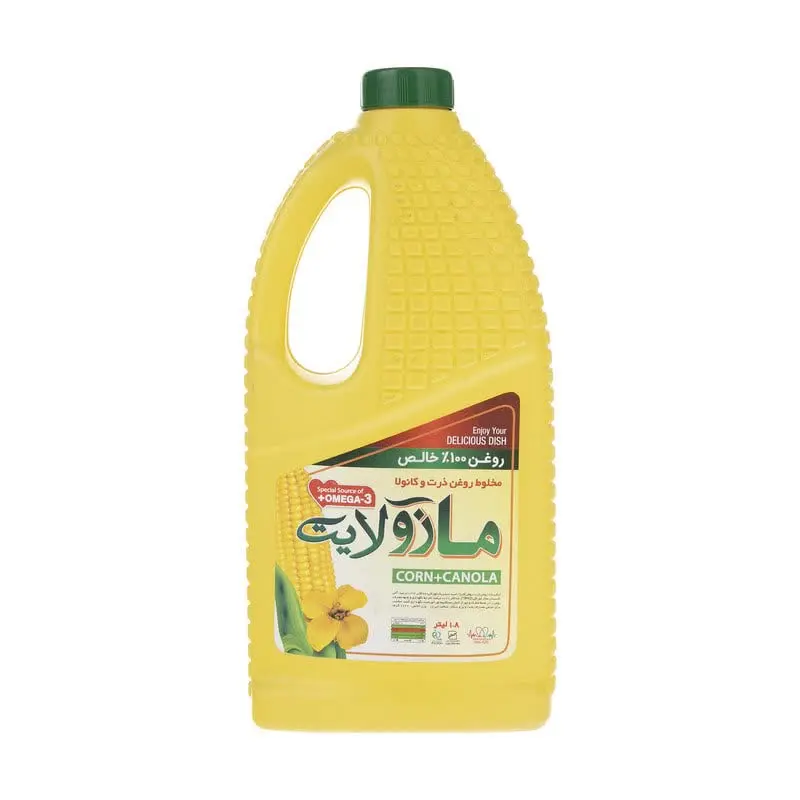 #روغن_ذرت_کانولا_مازولایت

