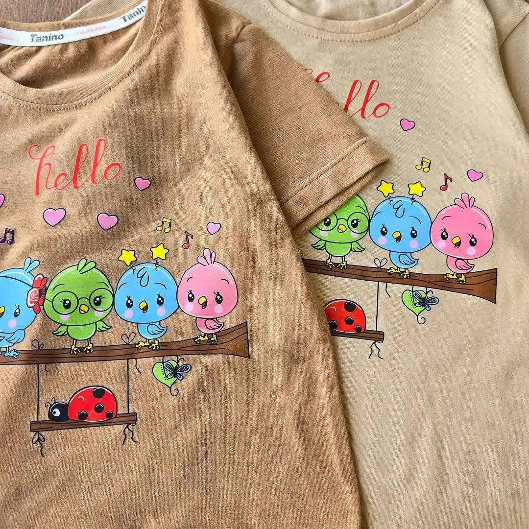 تیشرت شلوارک درخت گنجشک‌ها
